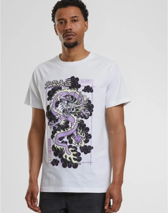 Тениска Glory Dragon Tee white XXL