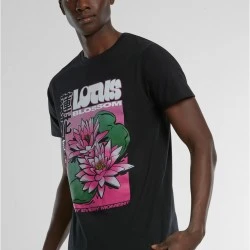 Тениска Lotus Flower Tee black XXL