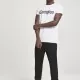 Мъжка тениска Mister Tee Compton бял цвят, Тениски - Hoodstyle.bg