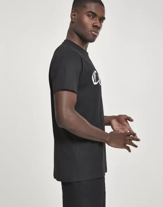 Мъжка тениска Mister Tee Compton черен цвят, Тениски - Hoodstyle.bg