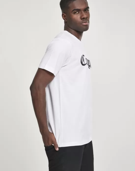 Мъжка тениска Mister Tee Compton бял цвят, Тениски - Hoodstyle.bg