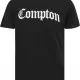 Мъжка тениска Mister Tee Compton черен цвят, Тениски - Hoodstyle.bg