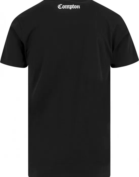 Мъжка тениска Mister Tee Compton черен цвят, Тениски - Hoodstyle.bg