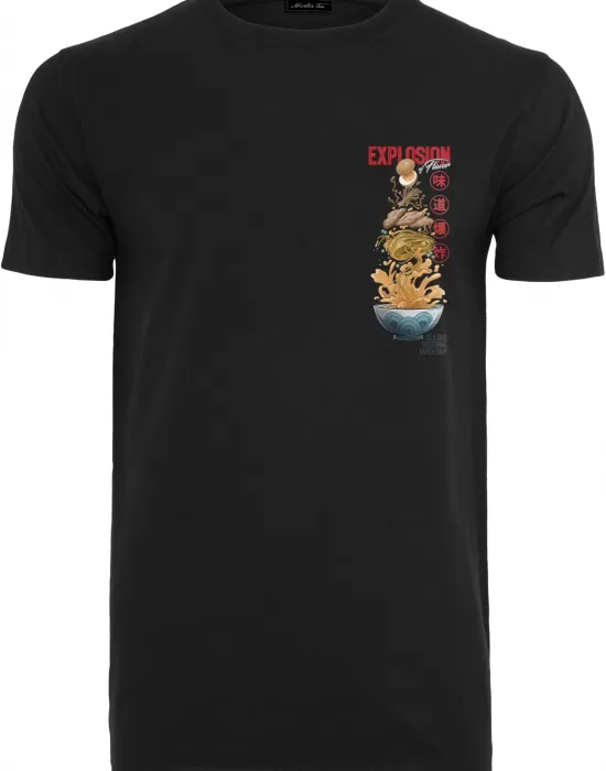 Мъжка тениска в черен цвят Mister Tee Flavour Explosion, Тениски - Hoodstyle.bg