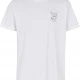 Тениска Skull One Line Tee white XXL
