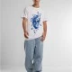 Тениска Butterfly Skull Tee white XXL