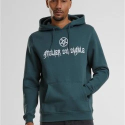 Atelier Du Diable Hoody bottlegreen XXL