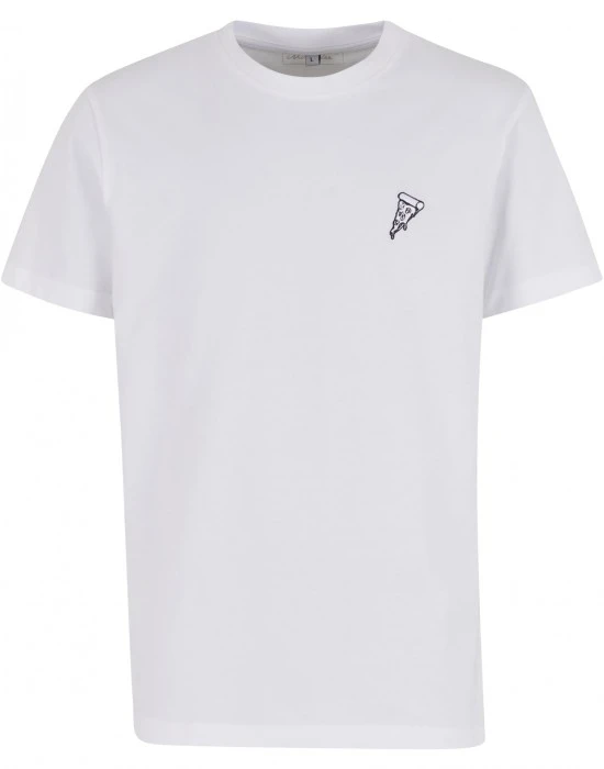 Тениска Pizza Tee EMB white XXL