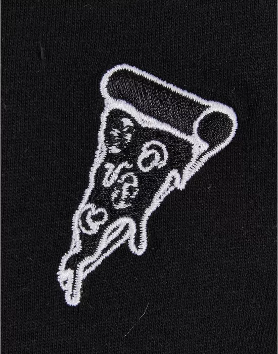 Мъжка тениска в черен цвят Mister Tee Pizza, Тениски - Hoodstyle.bg