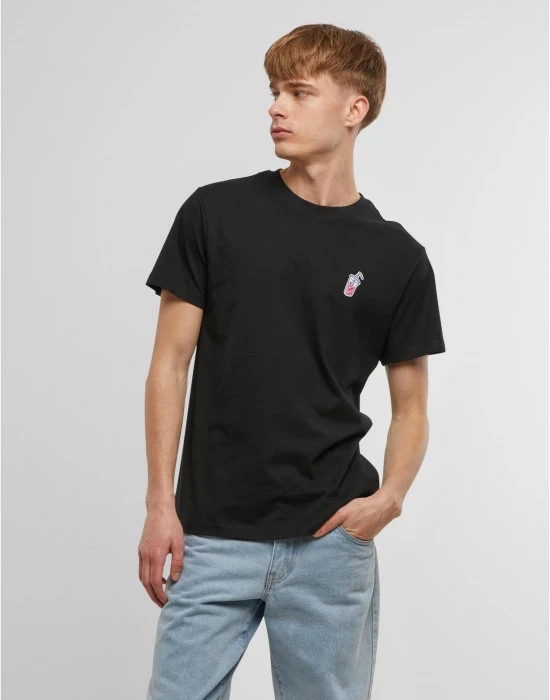 Тениска Good Vibes Drink Tee EMB black XXL
