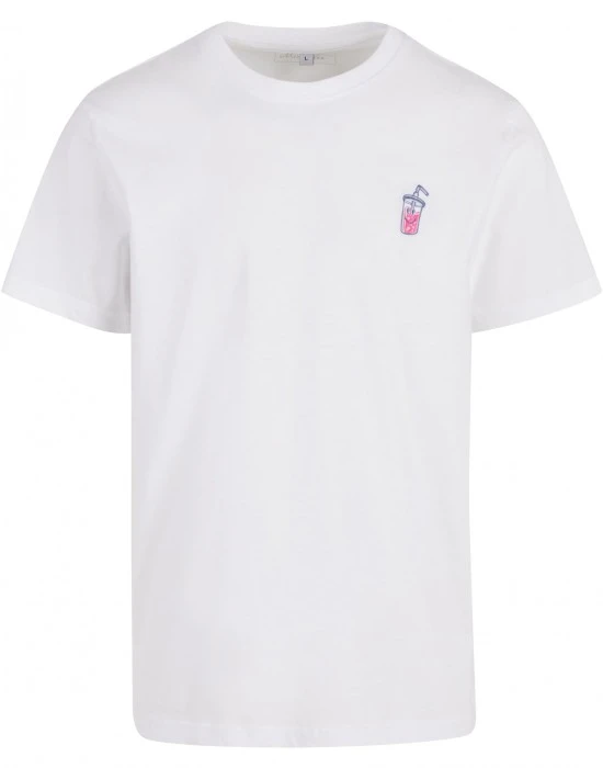 Тениска Good Vibes Drink Tee EMB white XXL