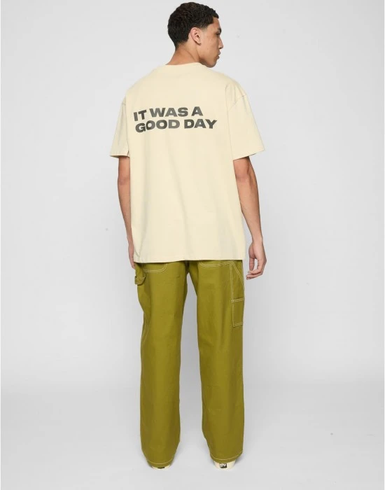 Тениска Ice Cube It's a good day Oversize Tee sand XXL