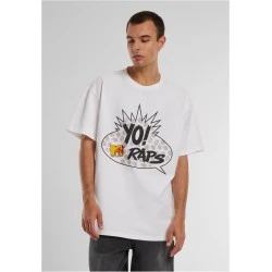 Тениска MTV Yo! Oversize Tee white XXL