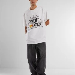 Тениска MTV Yo! Oversize Tee white XXL