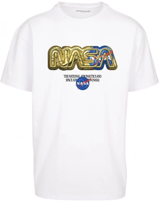 Тениска Nasa HQ Oversize Tee white XXL