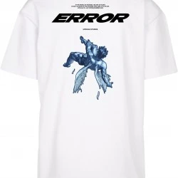 Мъжка тениска в бял цвят MISTER TEE Error Oversize 