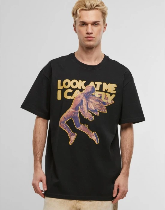 Тениска Look Oversize Tee black XXL