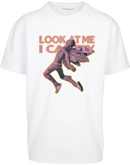 Тениска Look Oversize Tee white XXL