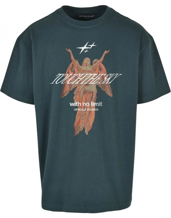 Тениска Touch the Sky Oversize Tee bottlegreen XXL