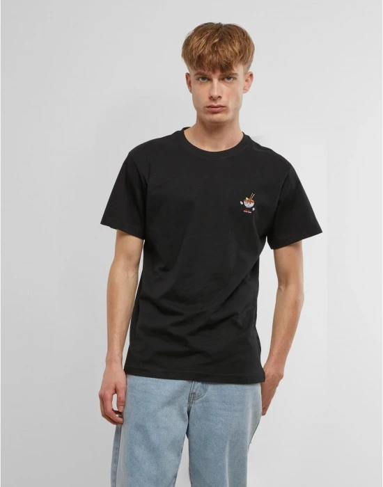 Тениска Peace Noodles Tee EMB black XXL