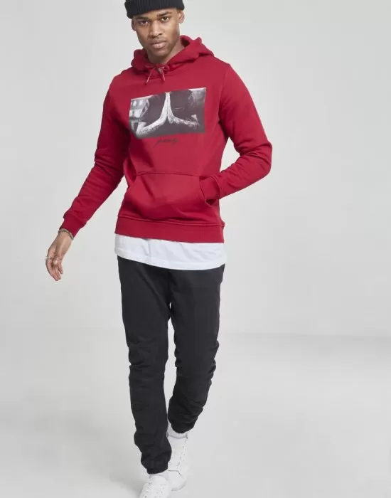 Мъжки суичър Mister Tee Pray в червено, Суичъри - Hoodstyle.bg