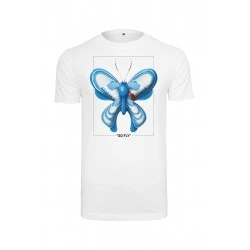 Мъжка тениска в бял цвят Mister Tee So Fly