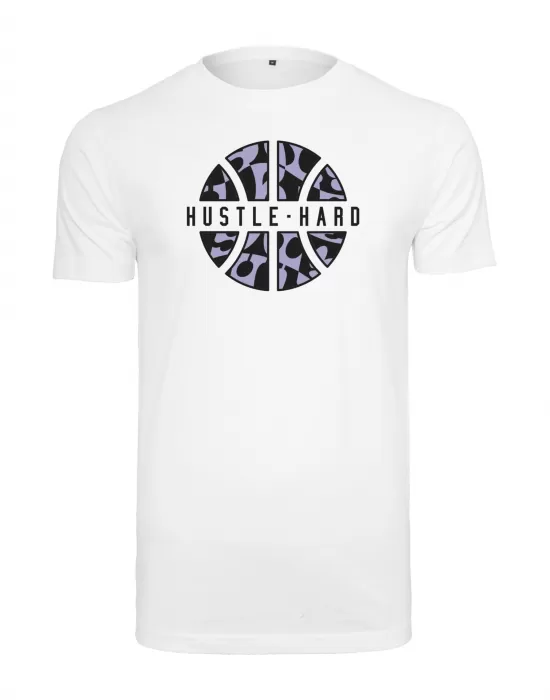 Мъжка тениска в бял цвят Mister Tee Hustle Hard, Тениски - Hoodstyle.bg