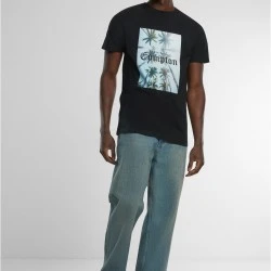 Тениска Compton Palms Tee black XXL