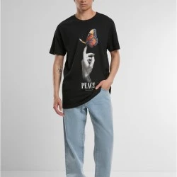 Тениска Peace Butterfly Tee black XXL