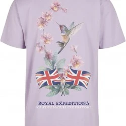 Мъжка тениска в лилав цвят Mister Tee Royal Expeditions