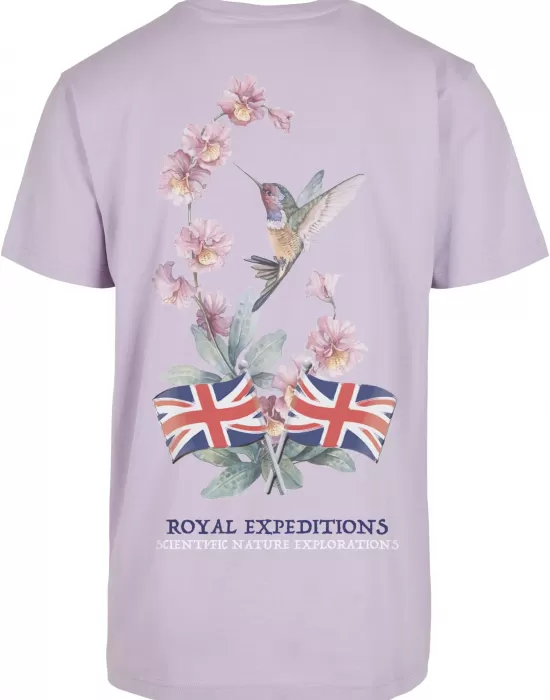 Мъжка тениска в лилав цвят Mister Tee Royal Expeditions, Тениски - Hoodstyle.bg