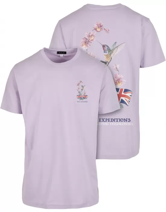 Мъжка тениска в лилав цвят Mister Tee Royal Expeditions, Тениски - Hoodstyle.bg