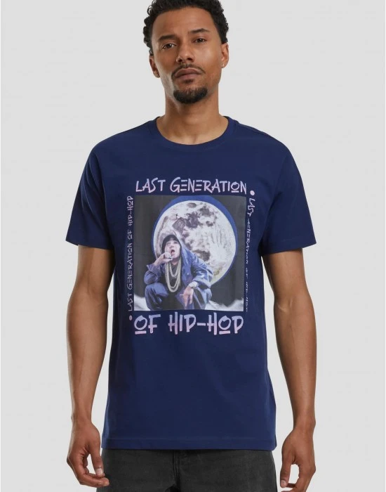 Тениска Last Generation Hip Hop Tee light navy XXL