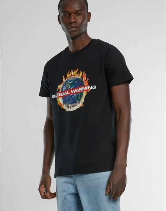 Тениска Global Warning Tee black XXL