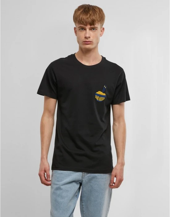 Тениска Send Noods Tee EMB black XXL