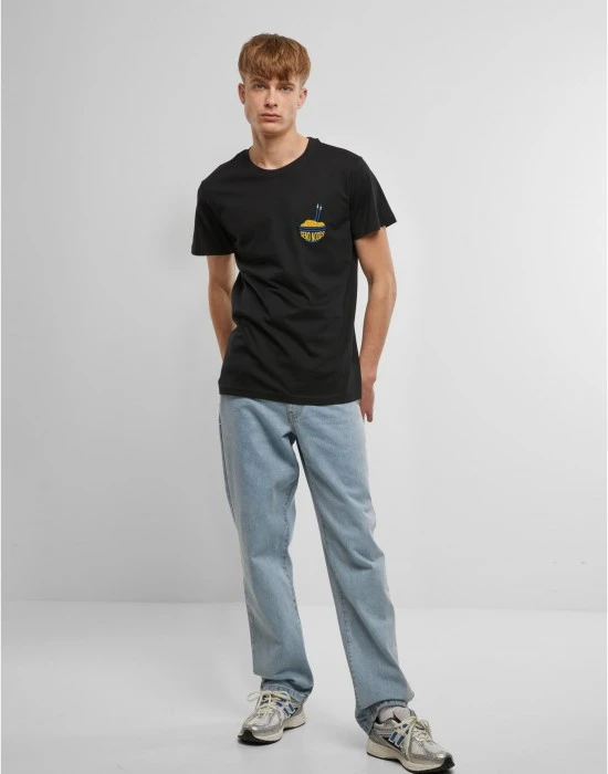Тениска Send Noods Tee EMB black XXL