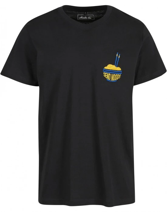 Тениска Send Noods Tee EMB black XXL