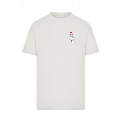 Тениска Love Sign Tee 2.0 lightasphalt XXL