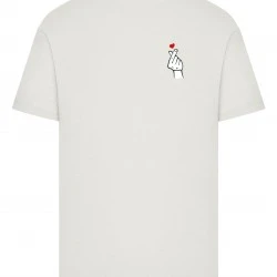 Тениска Love Sign Tee 2.0 lightasphalt XXL