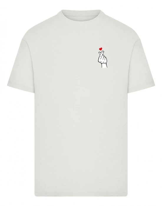 Тениска Love Sign Tee 2.0 lightasphalt XXL