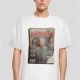 Мъжка тениска в бял цвят MISTER TEE Upscale Magazine Oversize, Тениски - Hoodstyle.bg