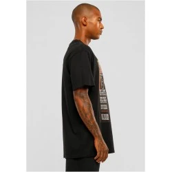 Мъжка тениска в черен цвят MISTER TEE Upscale Magazine Oversize