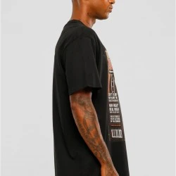 Мъжка тениска в черен цвят MISTER TEE Upscale Magazine Oversize