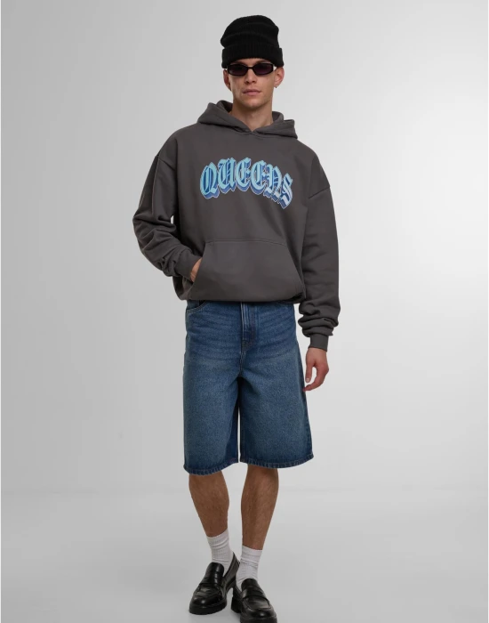 Queens Ultra Heavy Oversize Hoody magnet XS