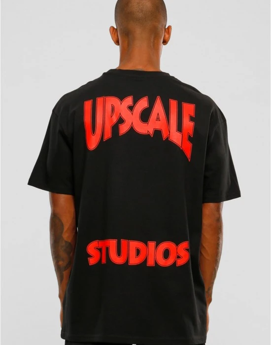 Мъжка тениска в черен цвят MISTER TEE Upscale Studios Oversize, Тениски - Hoodstyle.bg
