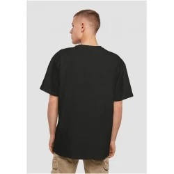 Мъжка тениска в черен цвят Mister Tee Hey! My Name Is Oversize