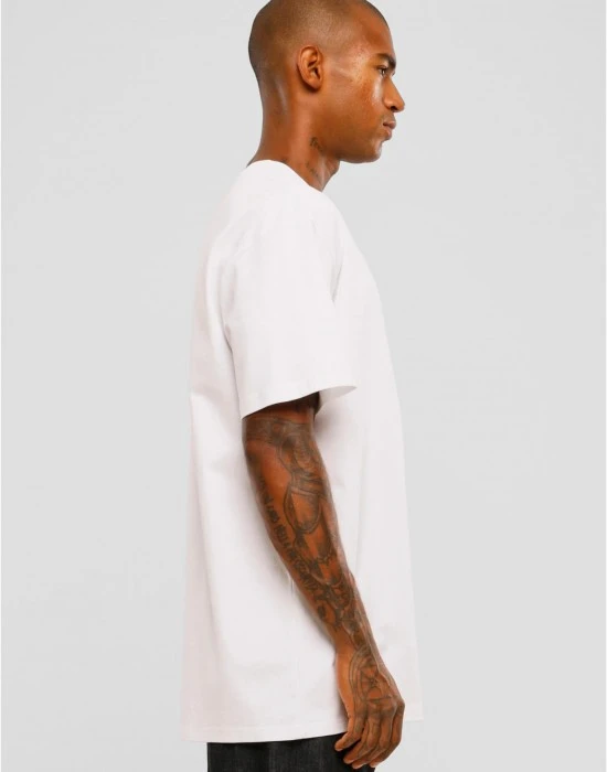 Мъжка тениска в бял цвят Mister Tee Hey! My Name Is Oversize, Тениски - Hoodstyle.bg