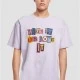 Мъжка тениска в светлолилав цвят Mister Tee Hate it or Love it Oversize, Тениски - Hoodstyle.bg