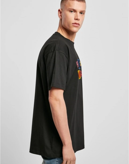 Мъжка тенсика в черен цвят Mister Tee Hate it or Love it Oversize, Тениски - Hoodstyle.bg