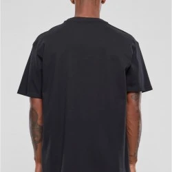Мъжка тениска в черен цвят Mister Tee God Loyalty Love Oversize.
